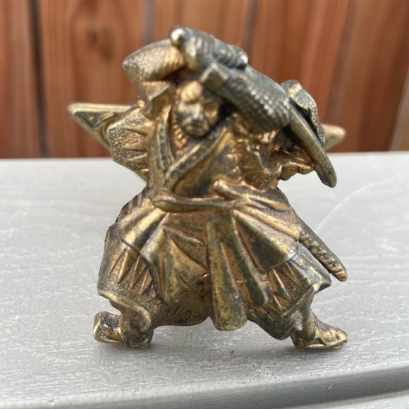 Vintage metal sword katana wall hangers by Marto Toledo of Spain set of 2 - Picture 9 of 16